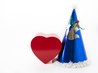 party hat with gift box