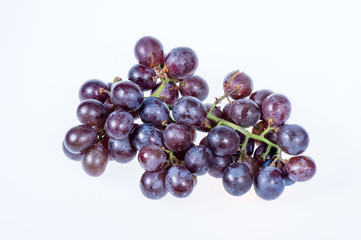 Grapes isolated on white background