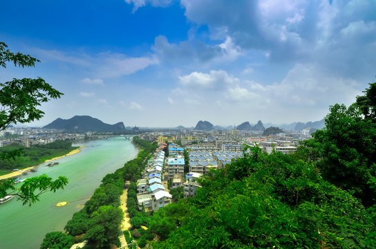 Guillin China Seven Star Park and Karst rocks Yangshuo