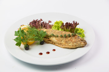delicious food on a plate