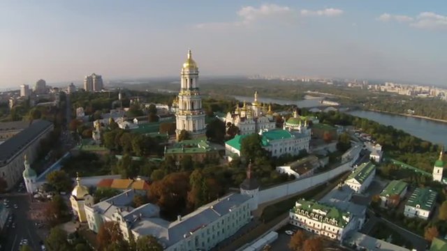 Kiev Pechersk Lavra also known as the Kiev Monastery of the Caves. Since its foundation as the cave monastery in 1051