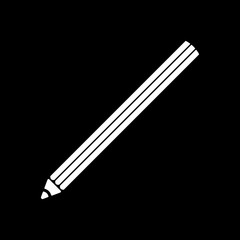 The pencil icon. Pencil symbol. Flat.