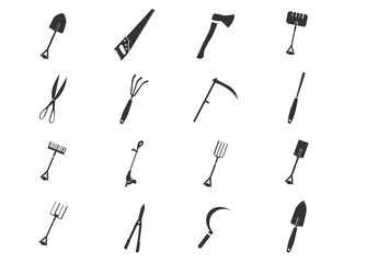 Gardening tools collection