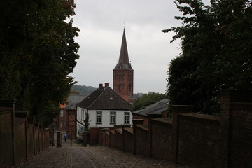 Eine Kirche in Plön