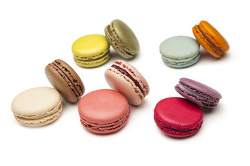 Colorful macaroons