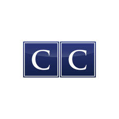 Letter Initial Logo CC