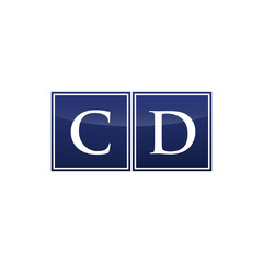 Obraz premium Letter Iitial Logo CD