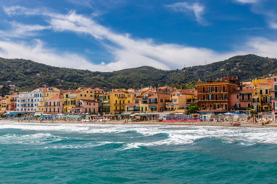 Alassio With Colorful Buildings-Alassio,Italy