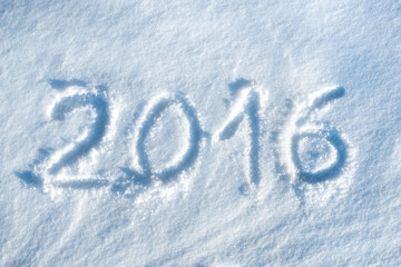 2016 written in snow #2