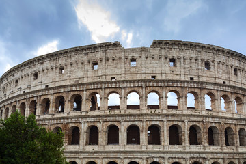 Fototapeta na wymiar coliseum in rome