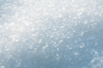 abstract blue winter snow background