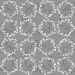 Seamless leaves pattern
