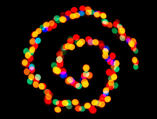 Abstract spiral background 