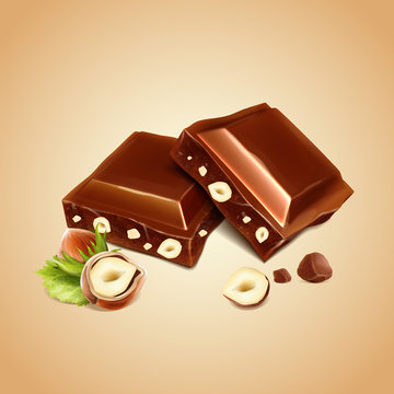 chocolate with hazelnut