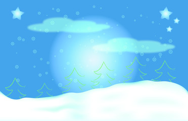 Christmas scenery