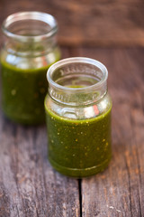 Green vegetable juice
