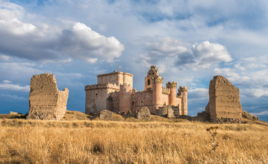 Castle of Turegano, an ancient fortress in the province of Segovia