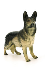 statuette of dog,german shepherd