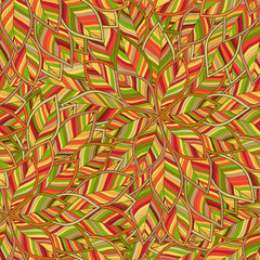 A seamless leaf pattern. Autumn background. Vector