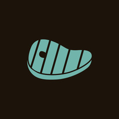 Meat barbecue icon