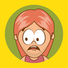 People cartoon graphic