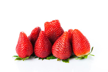 Strawberries Isolated on a white background