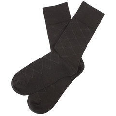 Pair of socks. Isolated on white background