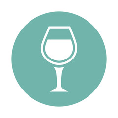 Glass of wine icon