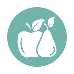 Apple and pear icon