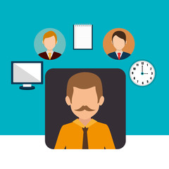 Business consulting graphic 