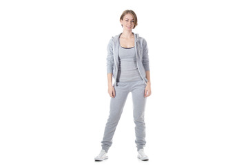 Fototapeta premium Portrait of sporty woman