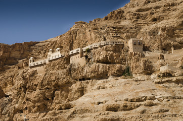 The greek monastery in Jericho, Palestine