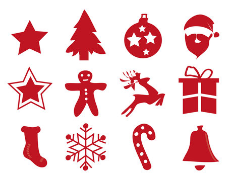 D&eacute;corations de No&euml;l suspendus, or, isol&eacute;, fond 