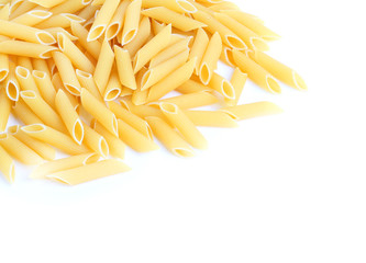 pasta isolated white background
