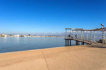 Obraz premium Cagliari, Marina Piccola, Sardegna 