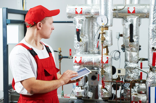 boiler heating system inspection