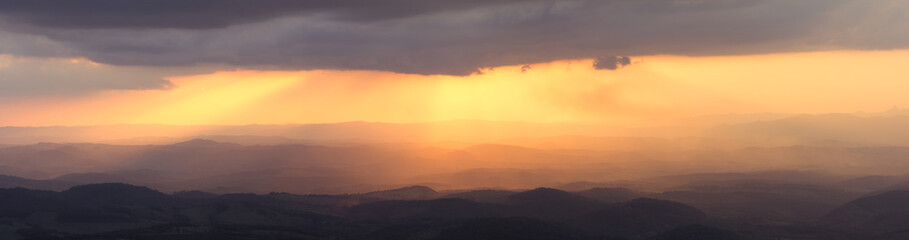 Heavenly orange glow