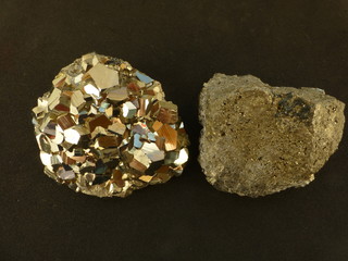 The mineral pyrite, or iron pyrite, also known as fool's gold, is an iron sulfide with the chemical...