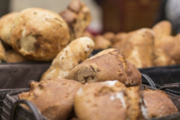 Many mixed Bread