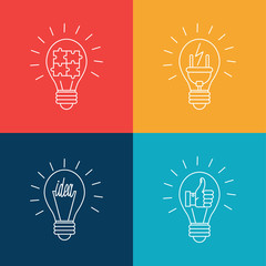 Creative idea concepts.