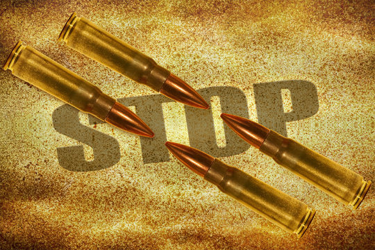 Bullets and word Stop
