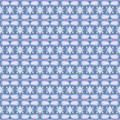 Beautiful seamless colorful abstract pattern. Hand drawing watercolor geometrical figures.