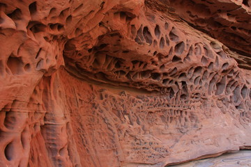 Honeycomb gorge at Kennedy Ranges National Park, Western Australia
