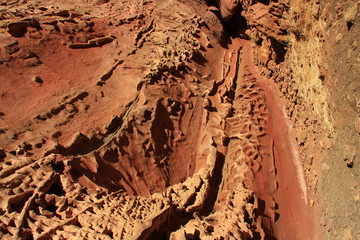 Honeycomb gorge at Kennedy Ranges National Park, Western Australia
