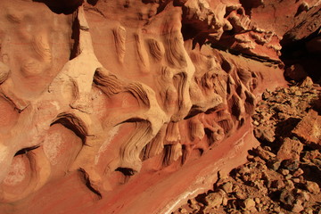 Honeycomb gorge at Kennedy Ranges National Park, Western Australia
