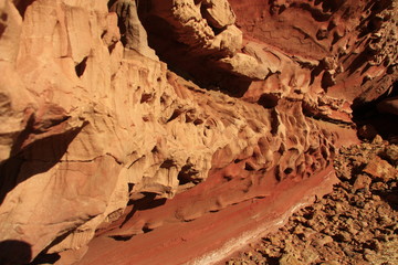 Honeycomb gorge at Kennedy Ranges National Park, Western Australia
