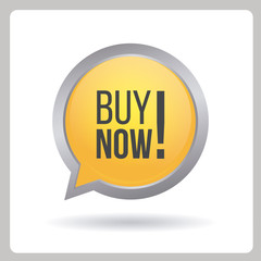 Online button illustration over white color background