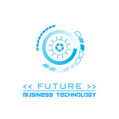 future element icons, business logo, vector technology