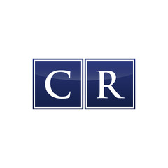 Letter Iitial Logo CR