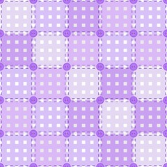 Purple Needlework Seamless Pattern